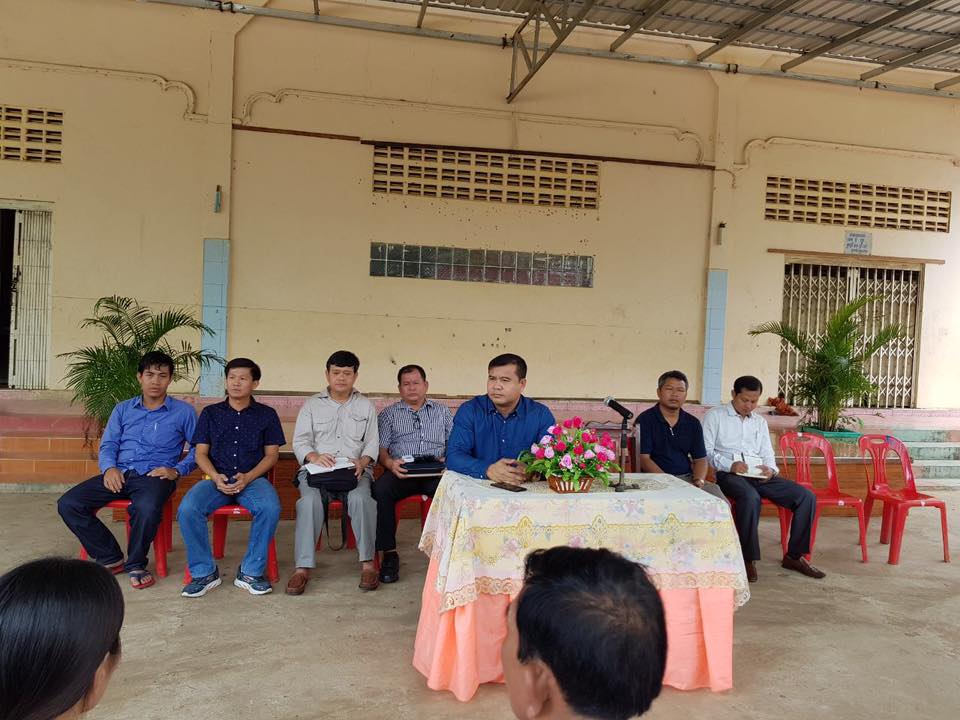 កិច្ចសំណេះសំណាល និងប្រជុំផ្សព្វផ្សាយអំពីគម្រោងបង្កើតសហគមន៍ស្រូវ នៅខេត្ត បាត់ដំបង និង បន្ទាយមានជ័យ