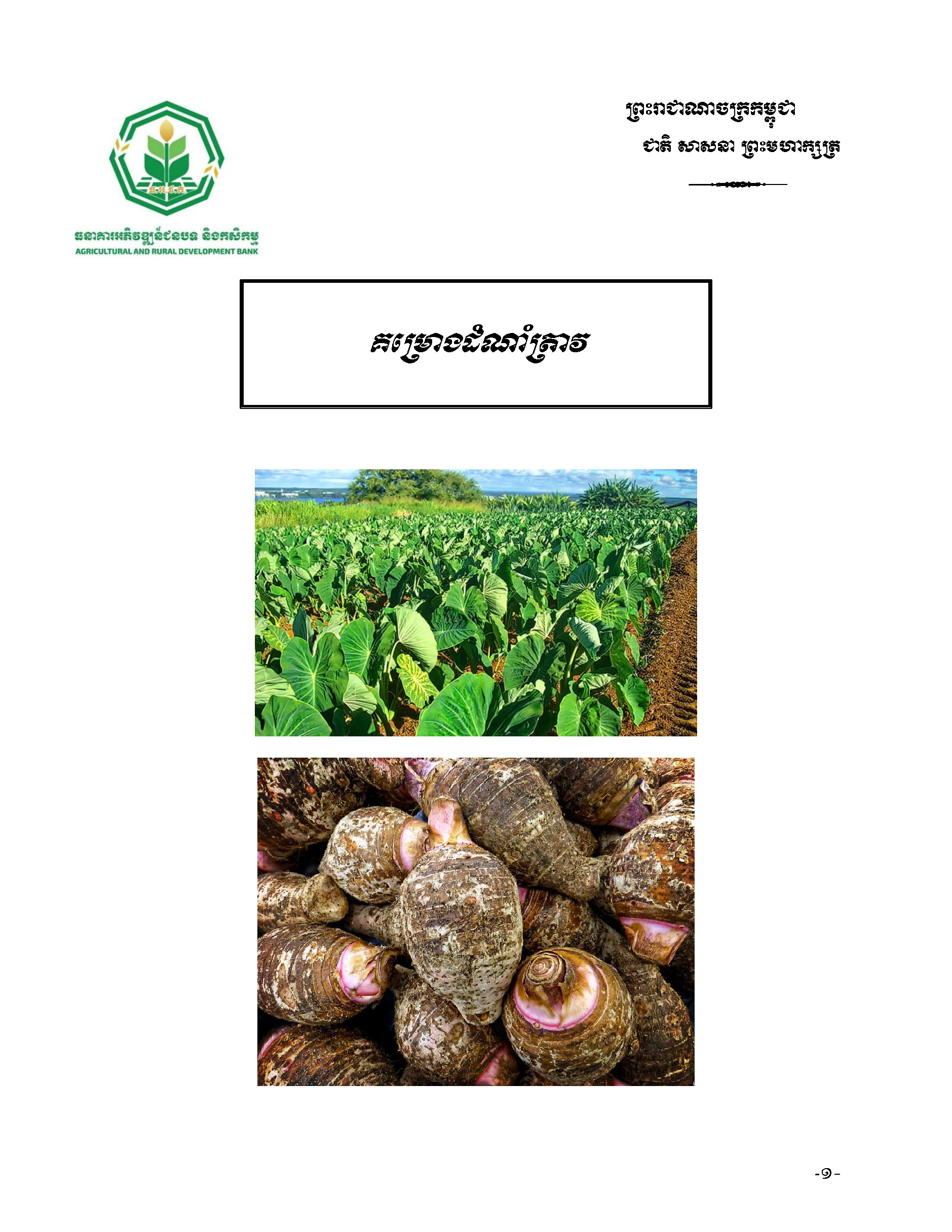 ការវិភាគសេដ្ឋកិច្ចលើការដាំដំណាំត្រាវ_Page_1