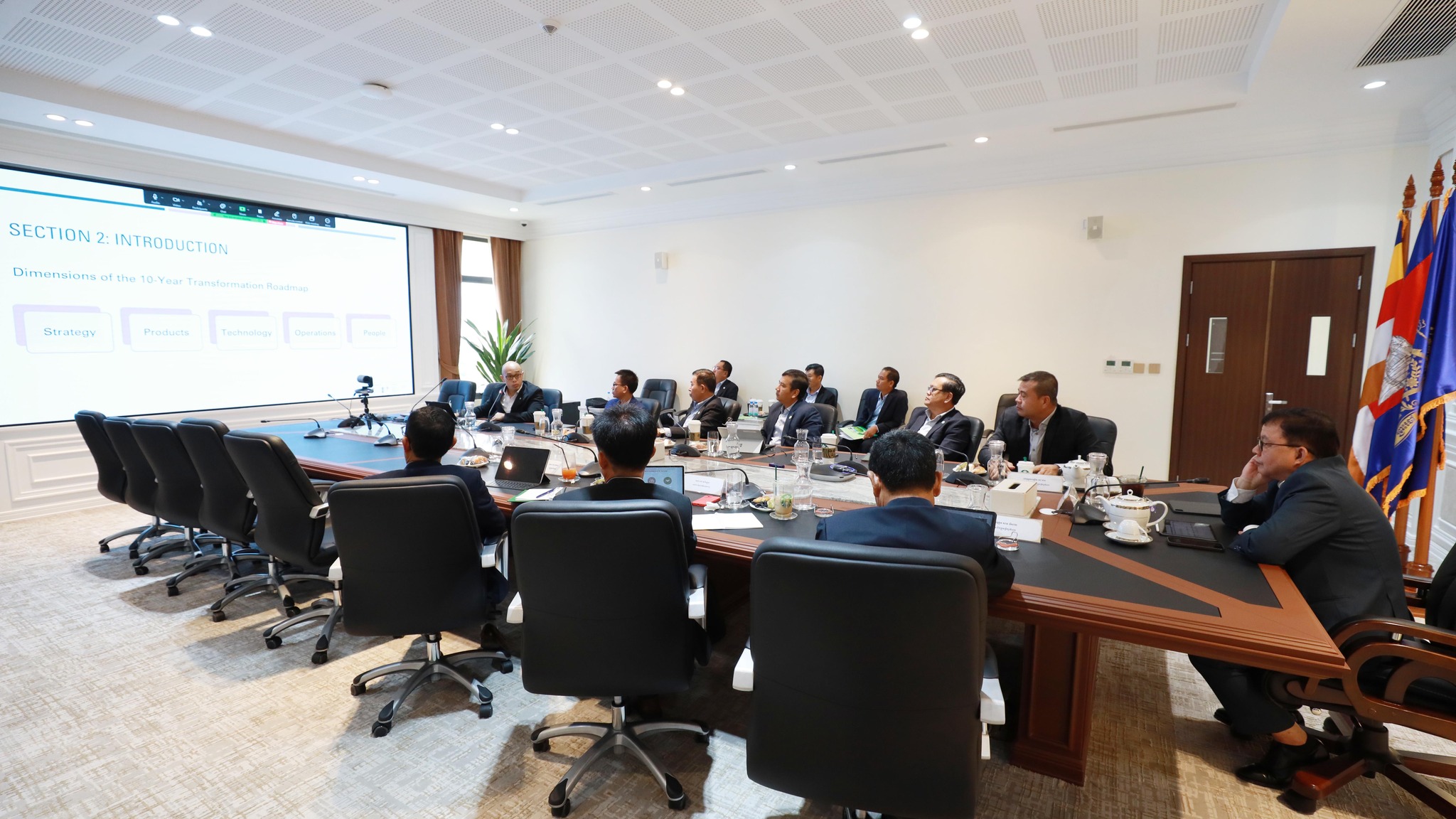 ធនាគារអភិវឌ្ឍន៍ជនបទ និងកសិកម្ម (ARDB) បានរៀបចំកិច្ចប្រជុំក្រុមប្រឹក្សាភិបាល អាណត្តិទី៩ លើកទី៥