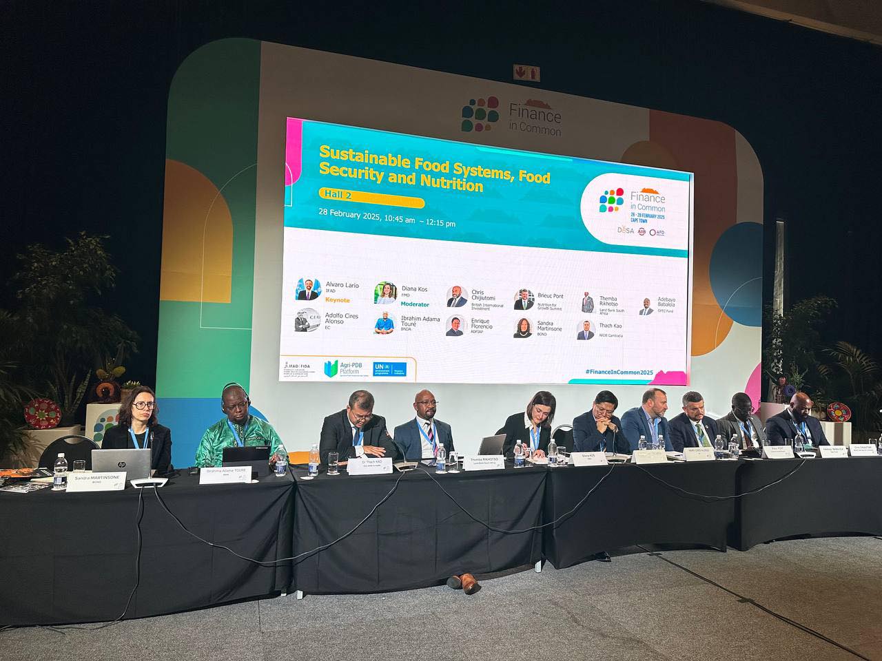 ឯកឧត្តមបណ្ឌិត កៅ ថាច បានអញ្ជើញឱ្យធ្វើជាវាគ្មិនពិភាក្សាលើប្រធានបទ​ស្តីពី “ ប្រព័ន្ធស្បៀងអាហារប្រកប​ដោយ​ចីរភាព, បញ្ហាប្រឈមជាសកល៖ តួនាទីជាចលករ​របស់ធនាគារអភិវឌ្ឍន៍សាធារណៈជាតិ (Sustainable Food Systems, Global Challenges: The Catalytic Role of National Public Development Banks) ”