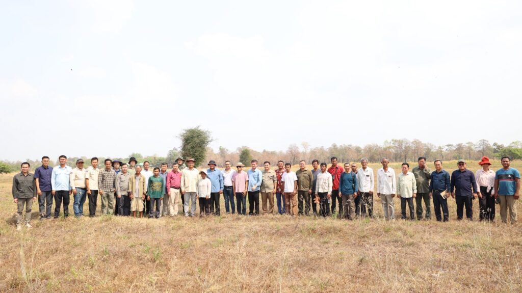 ឯកឧត្តមបណ្ឌិត កៅ ថាច អញ្ជើញចុះពិនិត្យវឌ្ឍនភាព “គម្រោងកាត់បន្ថយភាពក្រីក្រ” និងសួរសុខទុក្ខបងប្អូនកសិករ ក្នុងខេត្តឧត្តរមានជ័យ